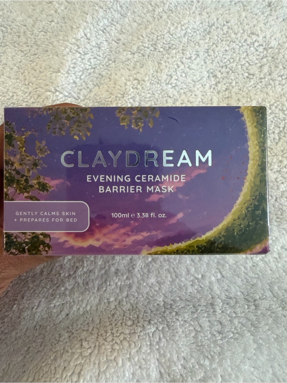 Dew of the Gods CLAYDREAM Evening Ceramide Barrier Mask - new and sealed